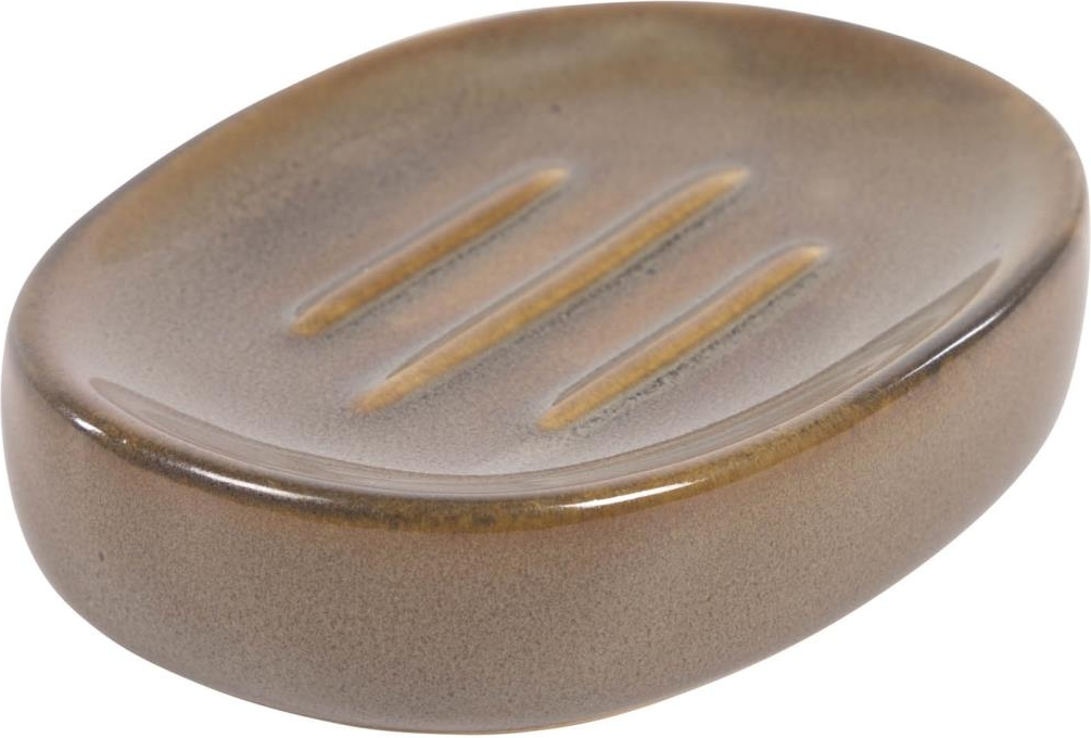 Sæbeskål   Sæbeholder Kave Home Berdolina Keramisk Brun Vintage Kolonial 10 6ã   Cm