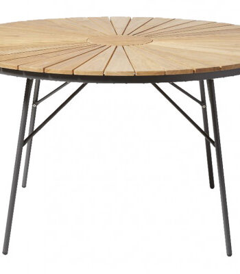 Samsø Havebord ø130 Cm Grå
