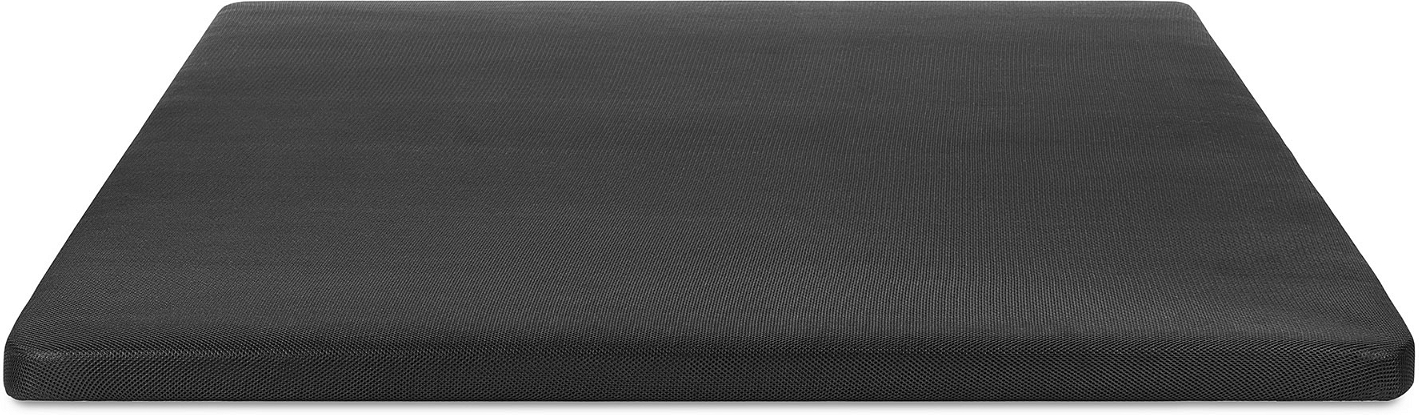 Sengebund Kave Home Under 140x190 Cm Sort 3d-åndbart Stof   Stålramme