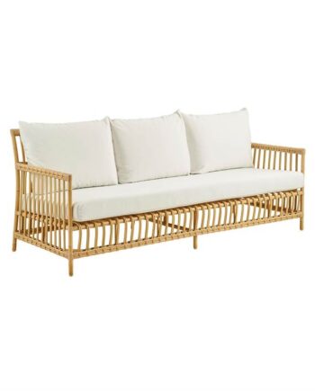 Sika Design Caroline  -seater Exterior Natural  B450 White Inkl    Stk  Rygpuder Quick Dry B450-white : Erling Christensen Møbler