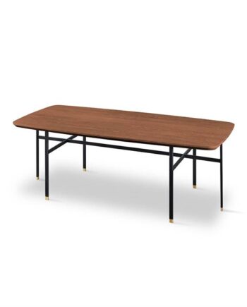 Skovby Sm244   Sm263s Sofabord 130   65 Cm Bordplade: Naturolieret Valnød  : Erling Christensen Møbler