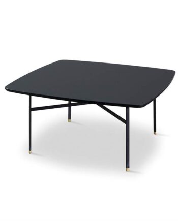 Skovby Sm242   Sm262s Sofabord 99   99 Cm Bordplade: Sort Nano-laminat  : Erling Christensen Møbler
