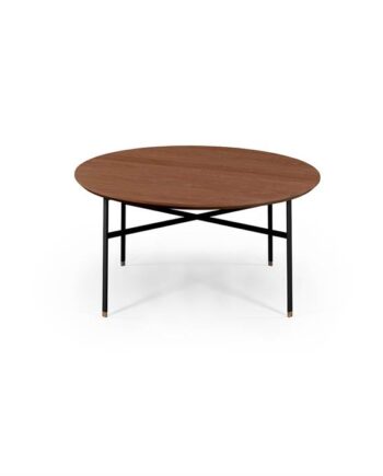Skovby Sm243   Sm262s Sofabord   99 Cm Bordplade: Naturolieret Valnød  : Erling Christensen Møbler