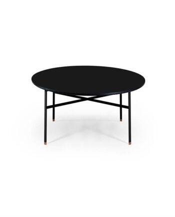 Skovby Sm243   Sm262s Sofabord   99 Cm Bordplade: Sort Nano-laminat  : Erling Christensen Møbler