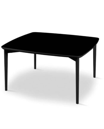 Skovby Sm242   Sm265 Sofabord 99   99 Cm Bordplade: Sort Nano-laminat  : Erling Christensen Møbler
