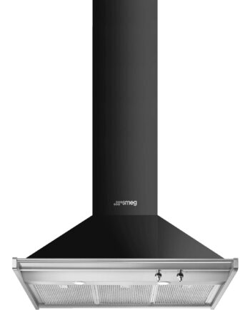 Smeg Kd90hne 90cm Classic Vægmonteret Emhætte  Sort