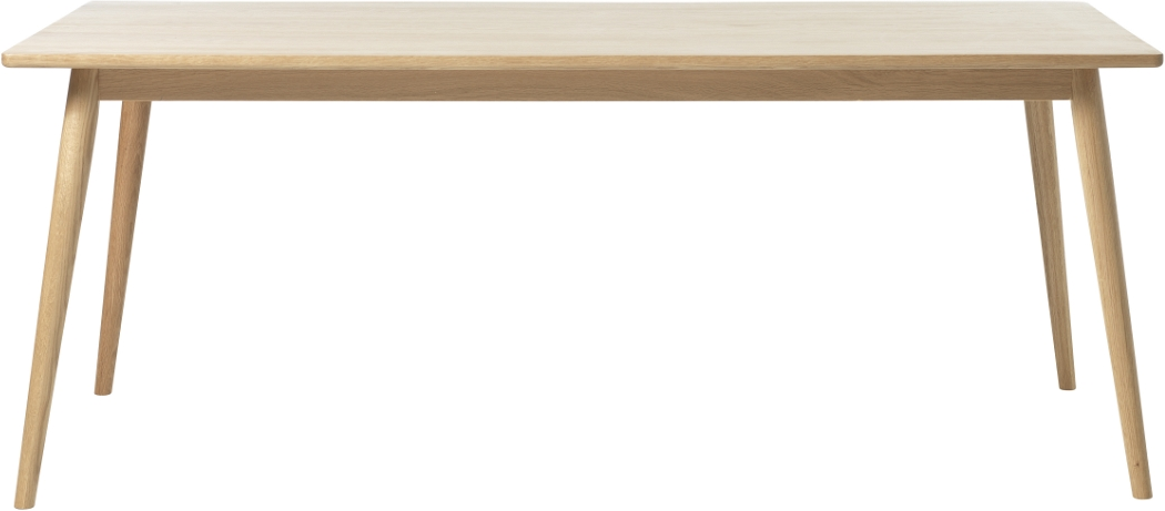 Spisebord Nordique Design Barrali Egetræ Natur 190   90 Cm Med Udtræksplade
