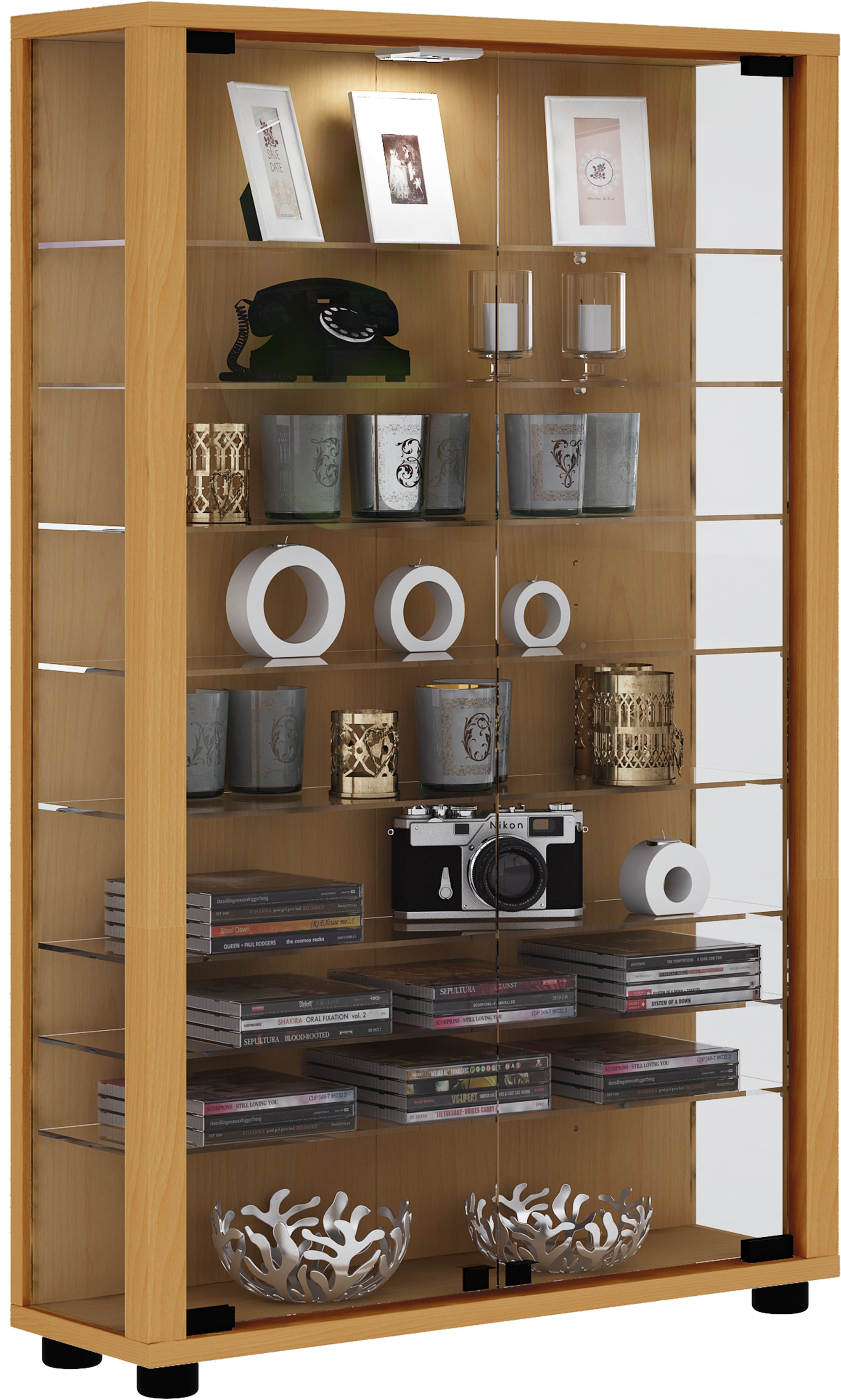 Standerskab  Quot Lumo Mini Quot  Med Led
