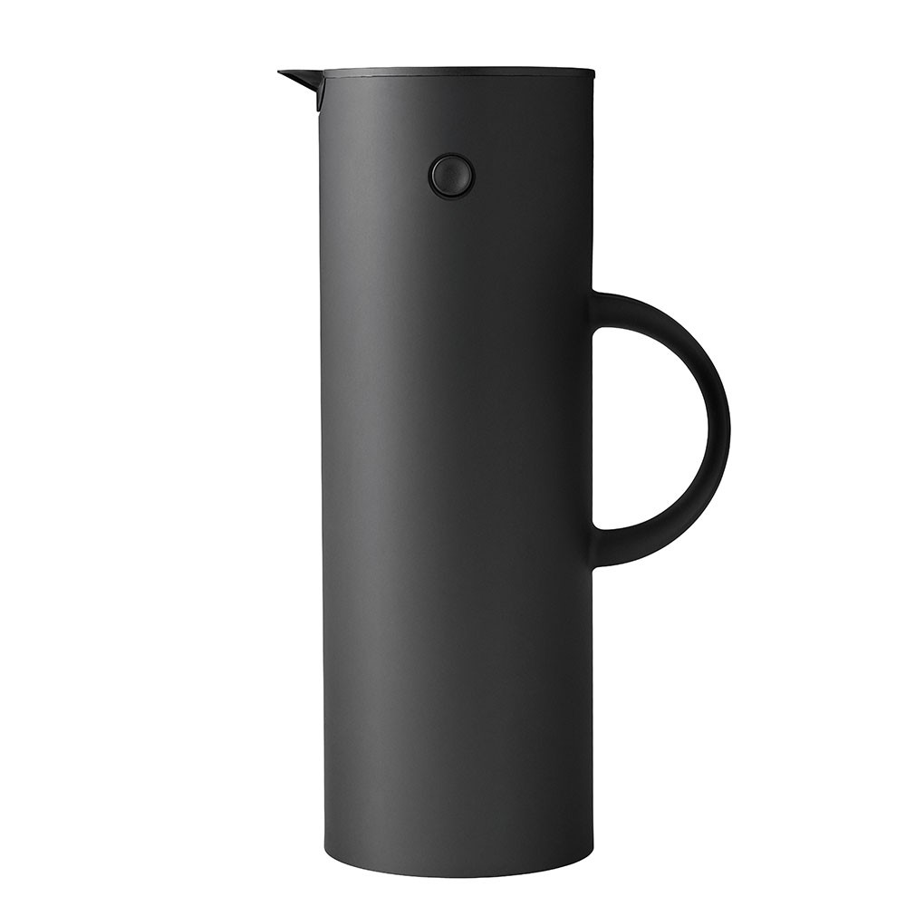 Stelton Em77 Termokande      Soft Black  : Erling Christensen Møbler