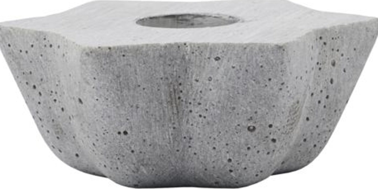 Stjerneformet Lysestage House Doctor Mold Little Star Grå Polystone Cm