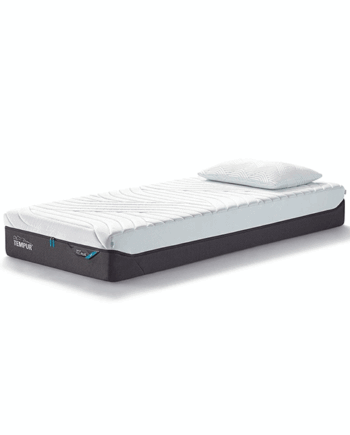 Tempur Pro Plus Coolquilt Madras 70x200 Cm Medium Ash Grey  : Erling Christensen Møbler
