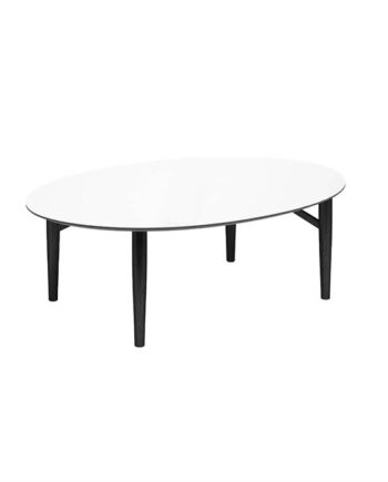 Thomsen Furniture Katrine Sofabord Ellipse 90x128 Cm   Shadow Ker  : Erling Christensen Møbler
