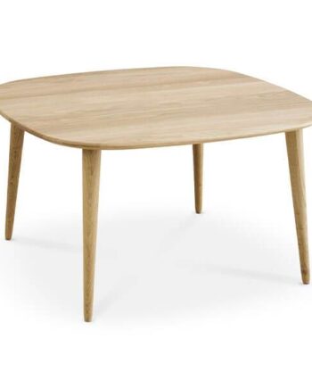 Thomsen Furniture Oak Sofabord 80   80 Højde 40 Cm  : Erling Christensen Møbler