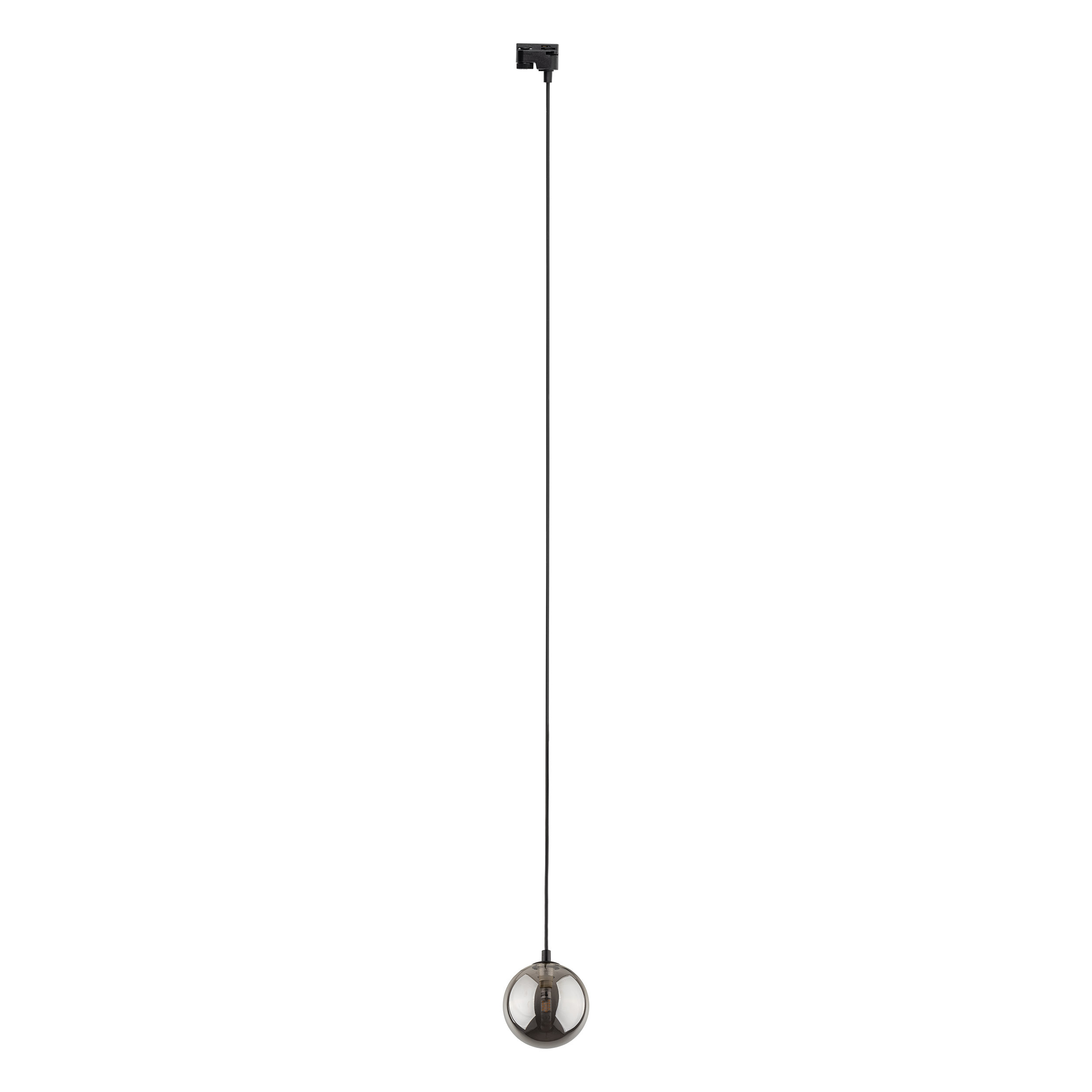 Tk Tracer Loftlampe Grafit Glas Og Sort Metal
