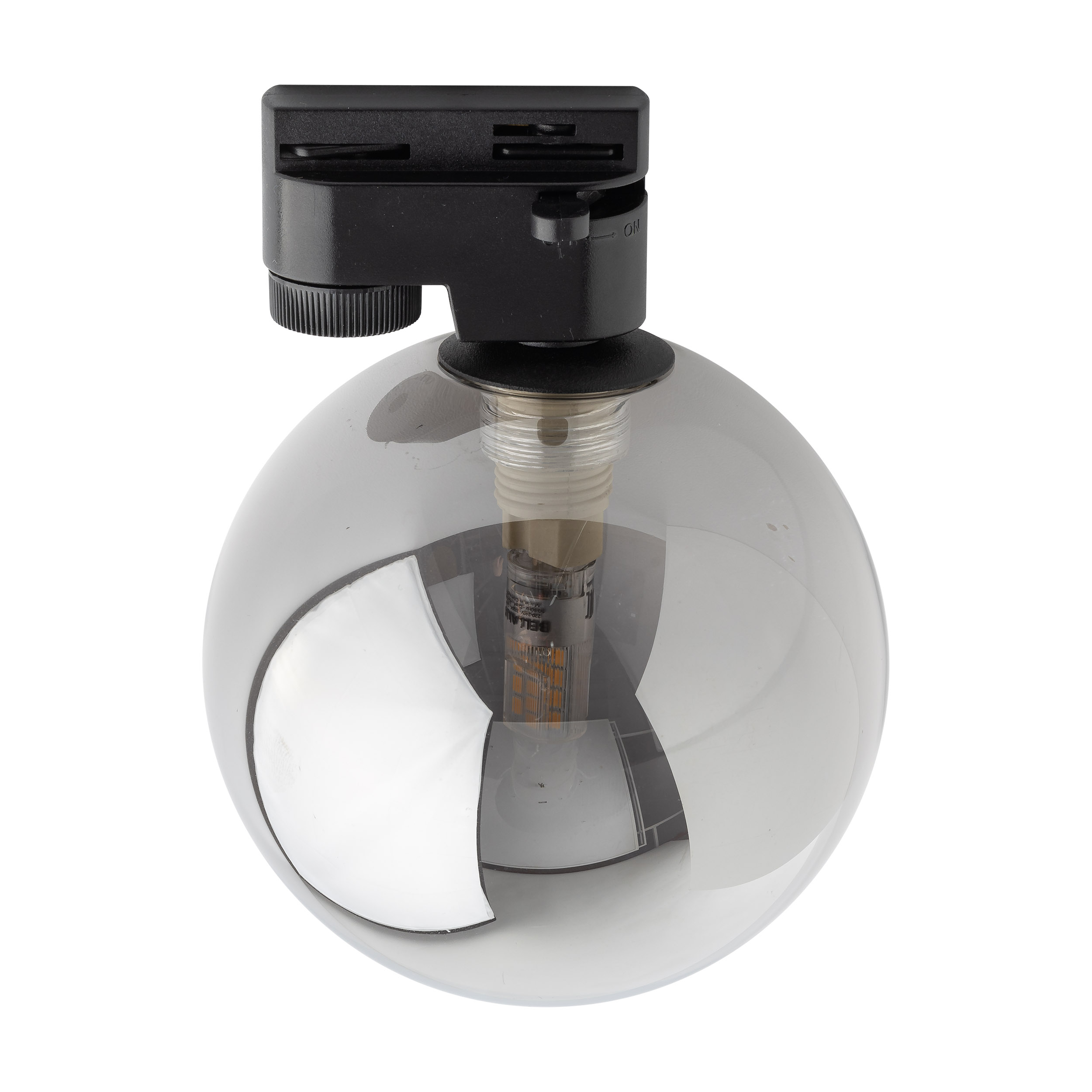 Tk Tracer Loftlampe Grafit Glas Og Sort Metal