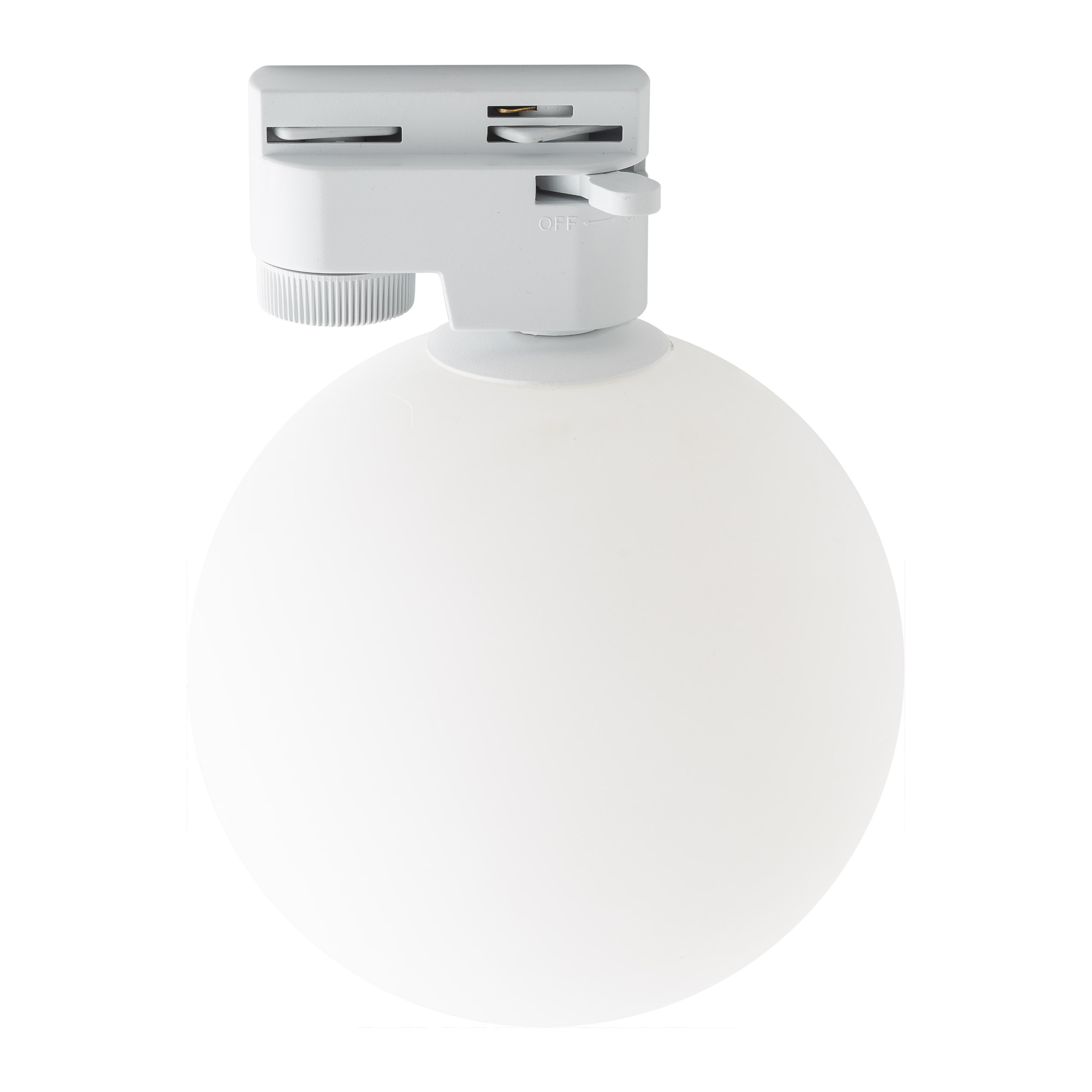 Tk Tracer Loftlampe Hvid Glas Og Hvid Metal