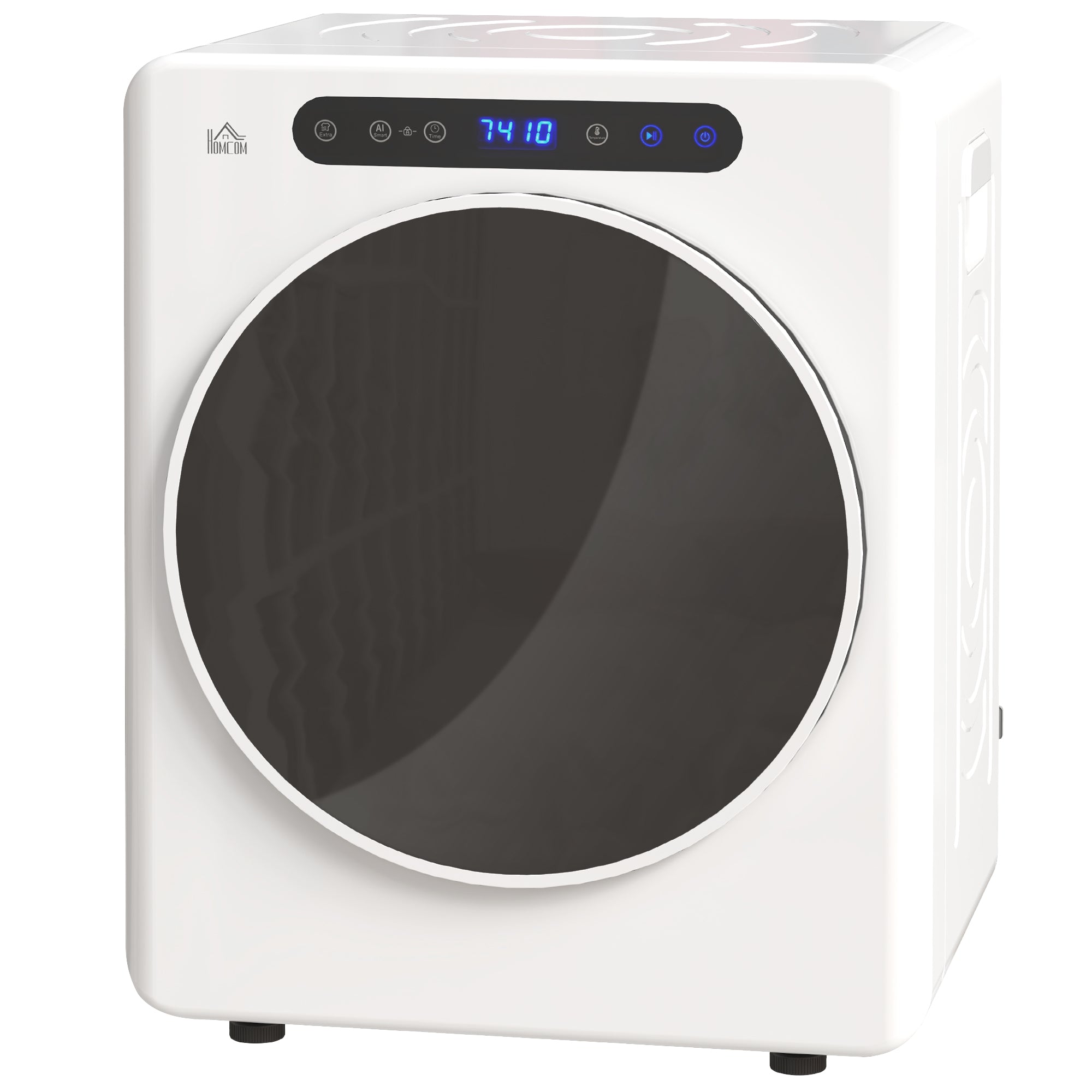 Tørretumbler    Programmer  40-60â      Kg Kapacitet  Kompakt  Touch-betjening  Hvid