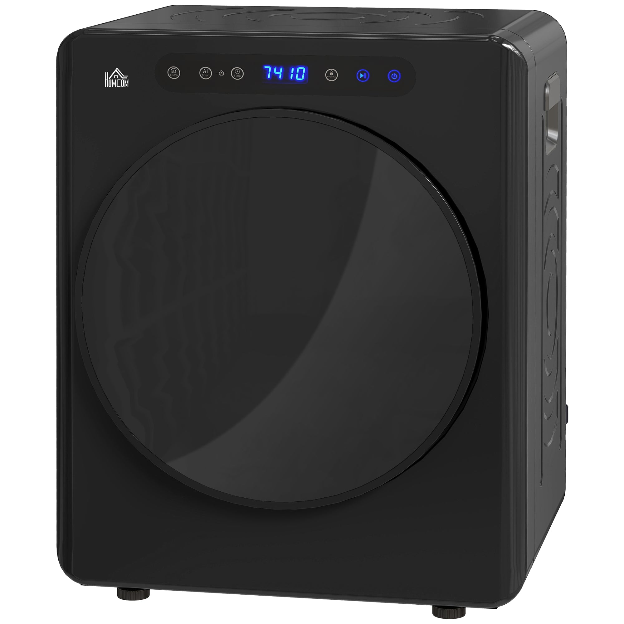 Tørretumbler    Programmer  40-60â      Kg Kapacitet  Kompakt  Touch-betjening  Sort