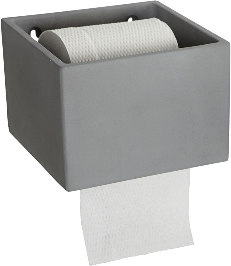 Toiletrulleholder House Doctor Cement Grå Cement 10ã 15 Cm