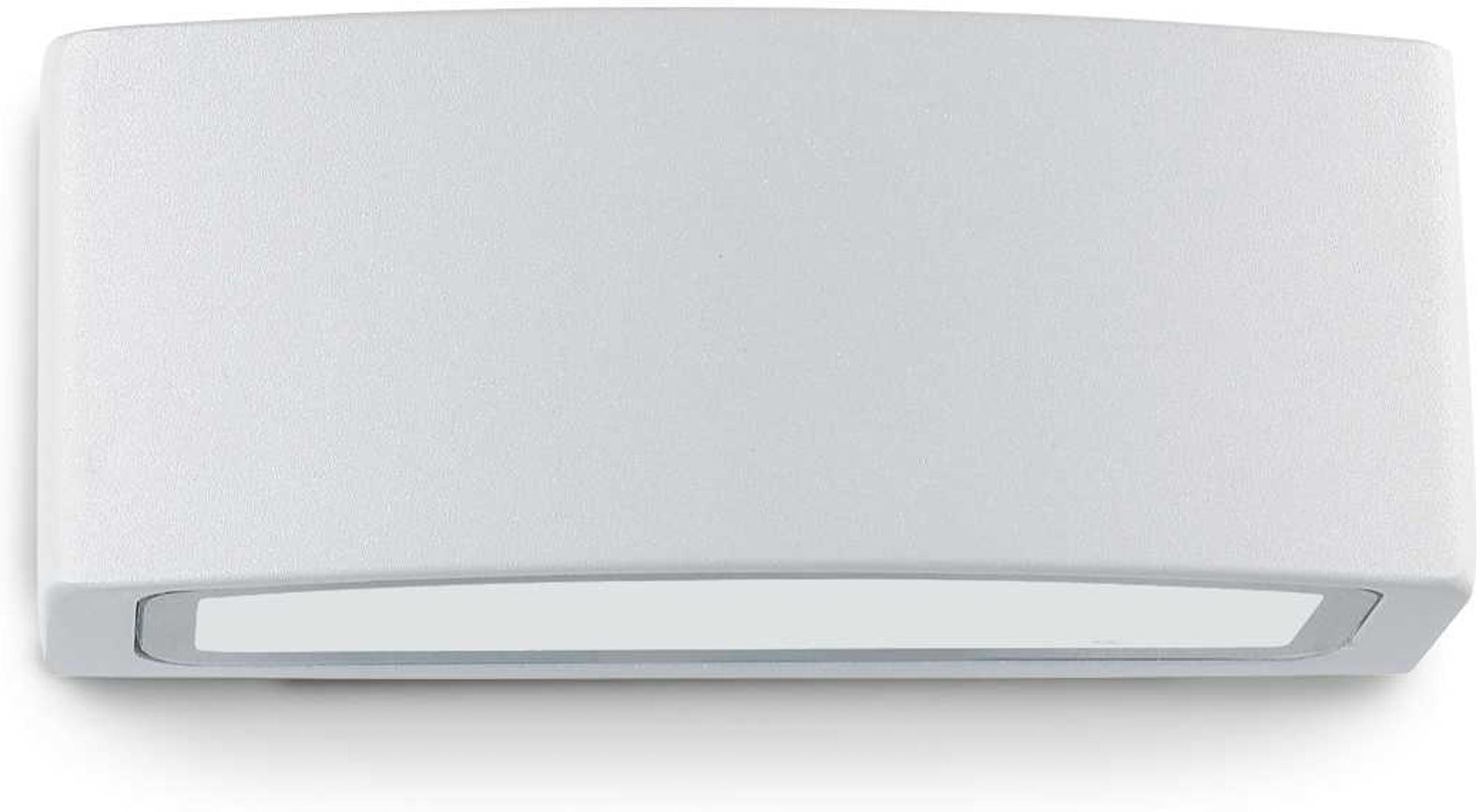 Udendørs Væglampe Ideal Lux Andromeda Grå Aluminium Ip55 E27 60w 22x12x8   Cm