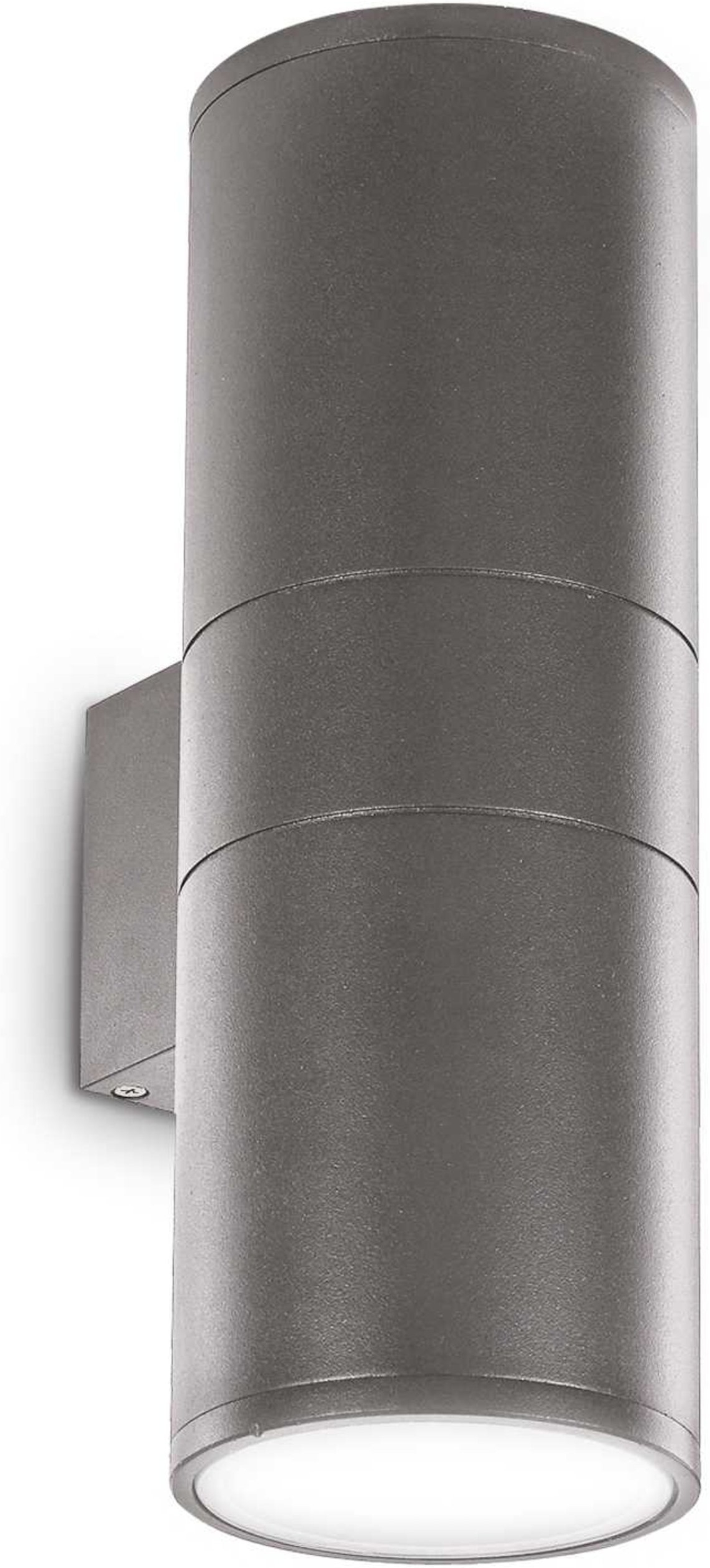 Udendørs Væglampe Ideal Lux Gun Antracit   Aluminium H31xb11xl15 Cm Ip54