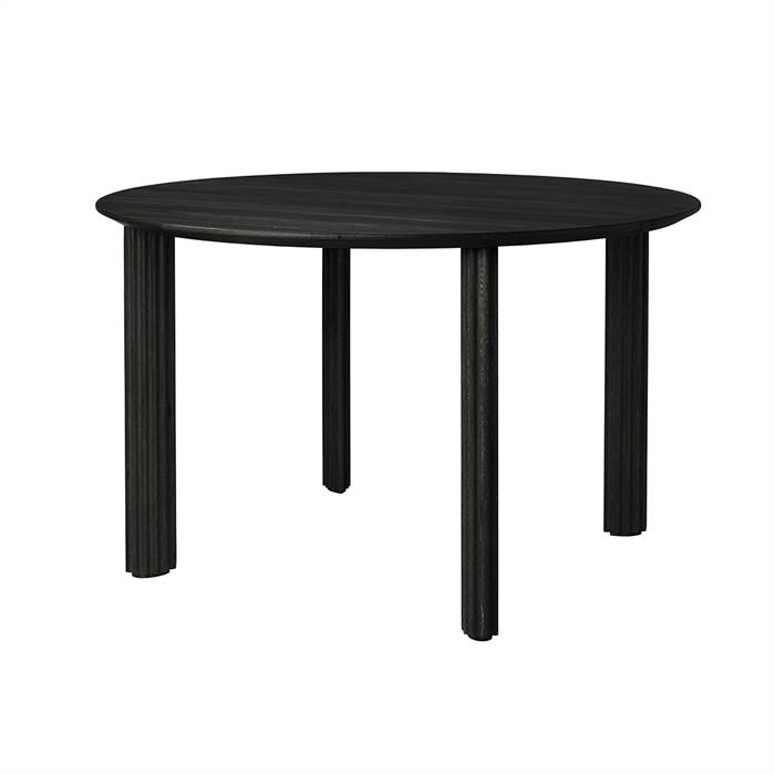 Umage Comfort Circle Rundt Spisebord   120 Cm Sort Eg  : Erling Christensen Møbler