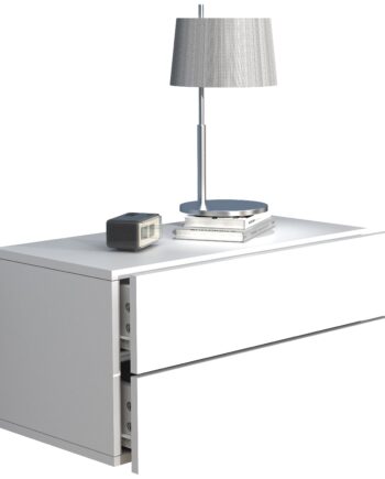 Vægbord   Natbord   Sengebord     30      60      32 Cm  Hvid