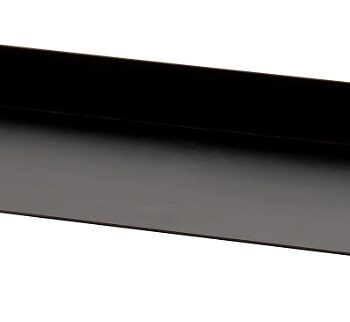 Væghylde Woood Riley   Mat Sort Metal   Minimalistisk Opbevaringshylde 50   15 Cm