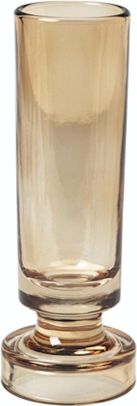 Vase Broste Copenhagen Petra Glas Orange H17 ø6   Cm