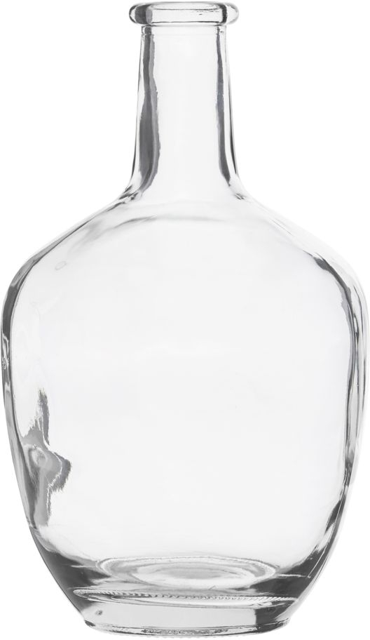 Vase House Doctor Glass Dekorationsvase ø14   H25   Cm Klar Glas Nordisk Design
