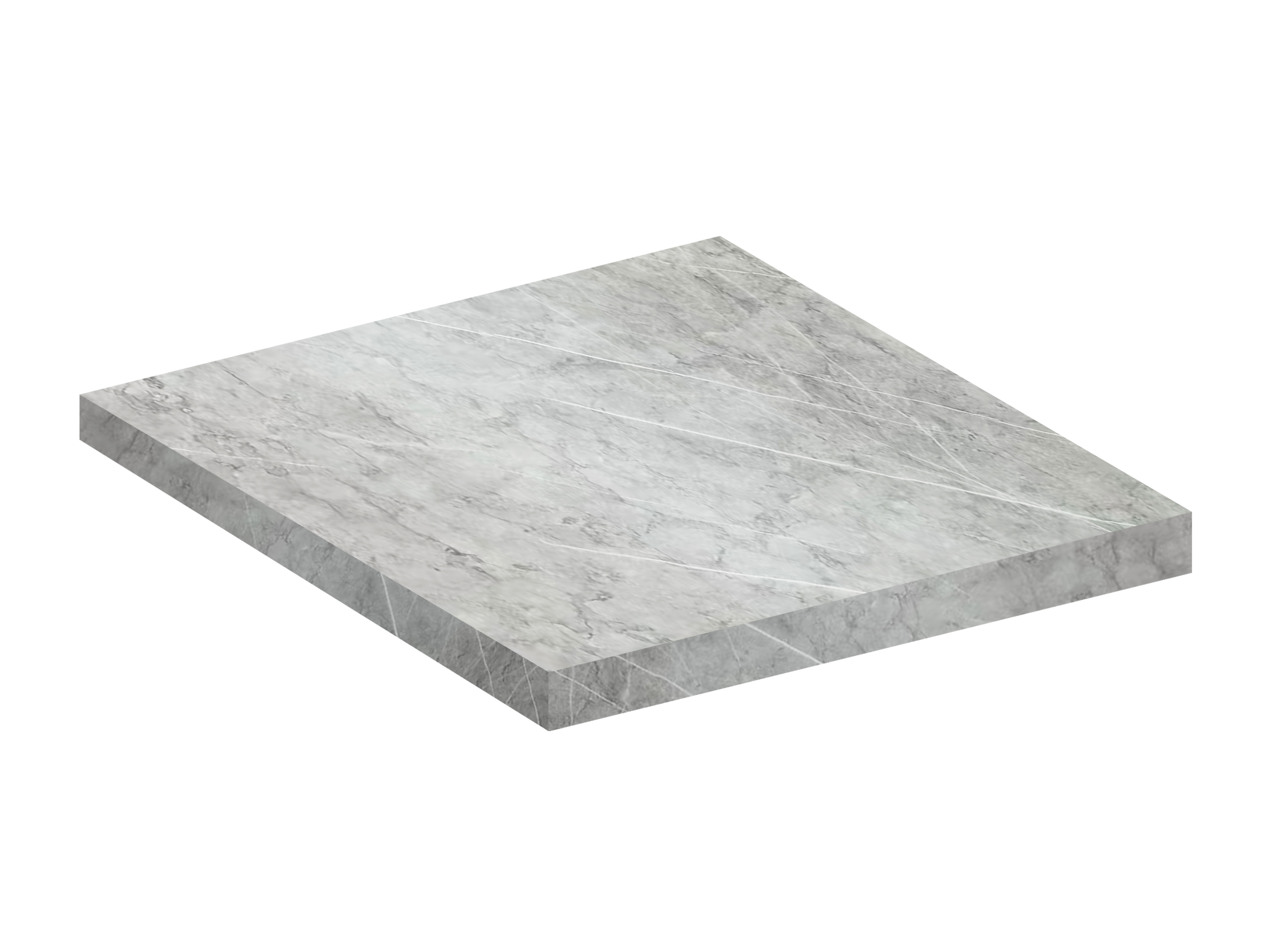 Vcm Nordic Fasola Køkkenbordplade  Kvadratisk Hvid Træ  60x60
