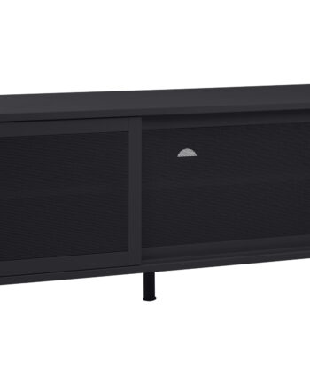 Veep Tv-bord       Skydelåger Og Hylder Sort Metal  160x45