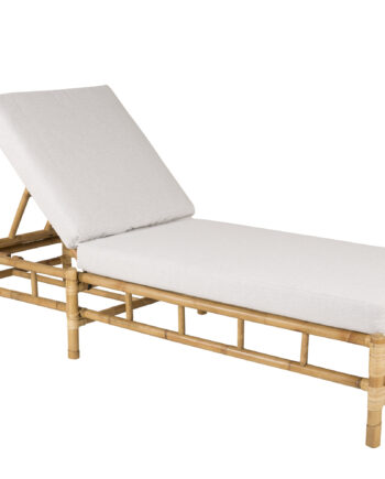 Venture Design Cane Liggestol     Lysegrå Hynde Natur Bambus  210x72