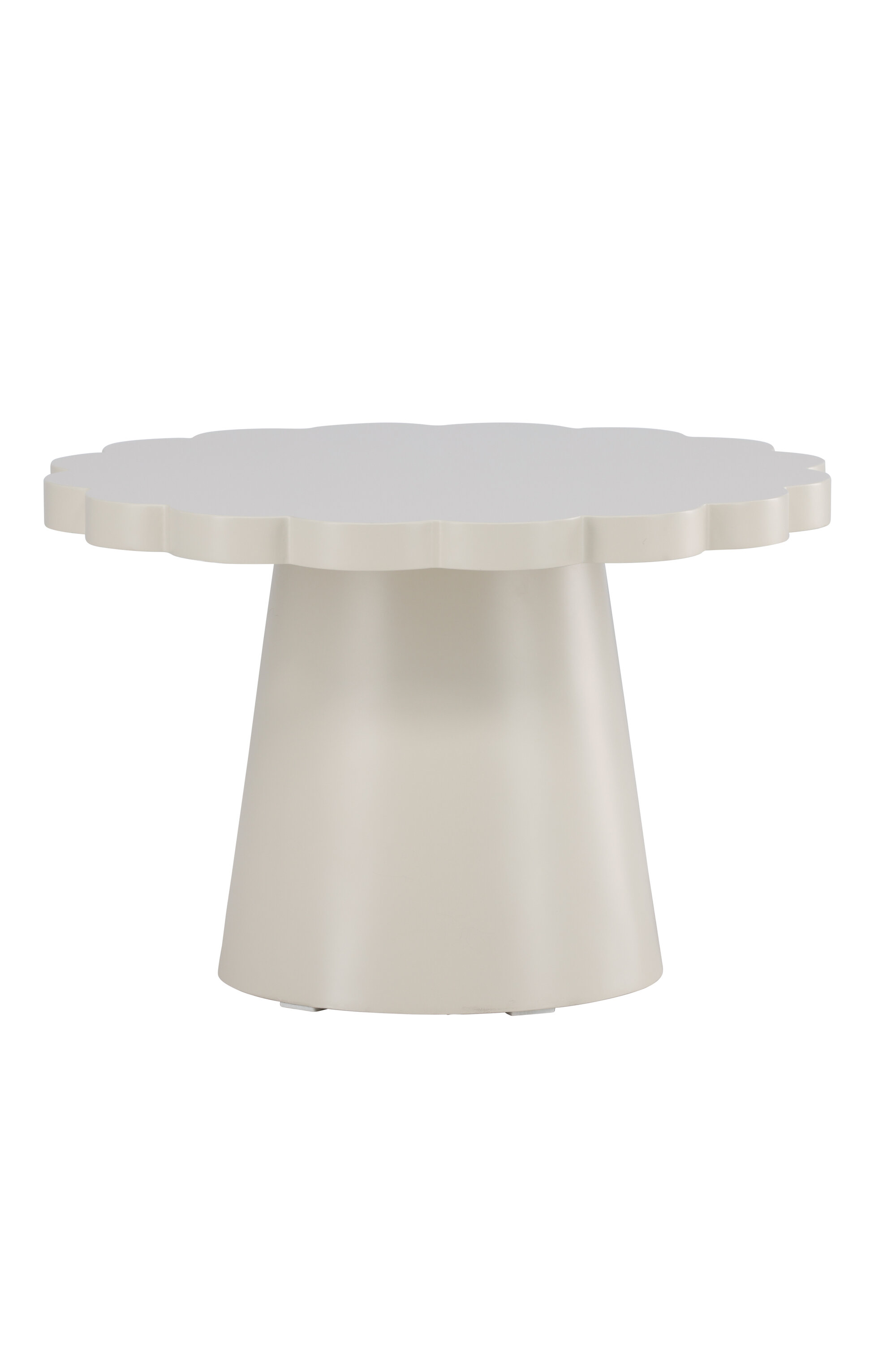 Venture Design Krull Sofabord  Organisk Beige Mdf  ø70x45