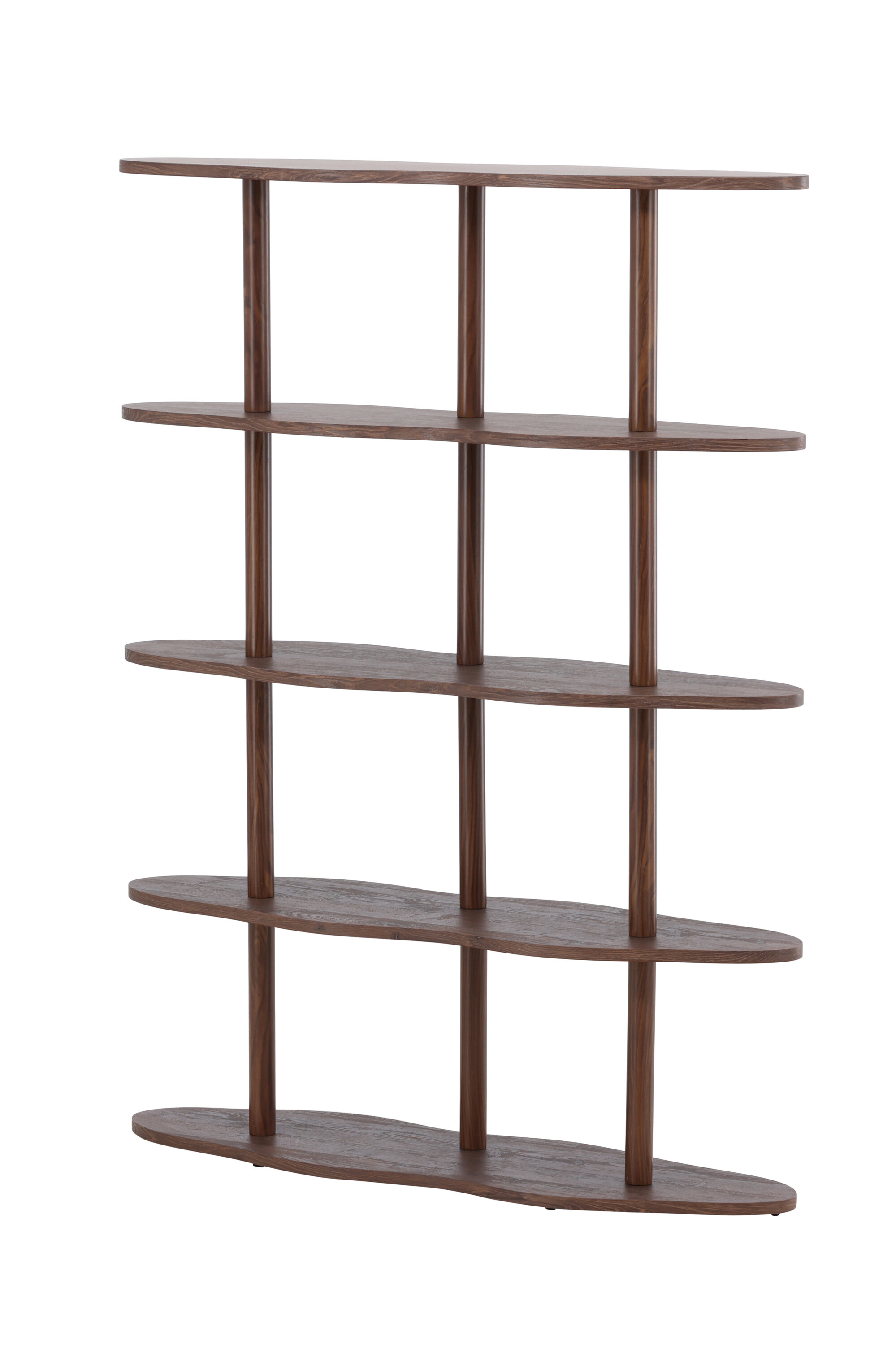 Venture Design Moln Bogreol       Hylder Mdf Med Mocca 3d-papir  105x30x140