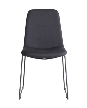 Venture Design Muce Spisebordsstol Sort Polyester Og Sort Metal