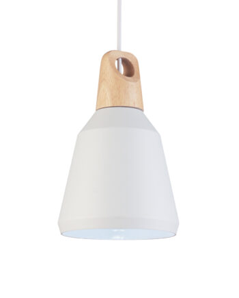 Venture Design Nao Loftlampe Natur Træ Og Hvid Aluminium