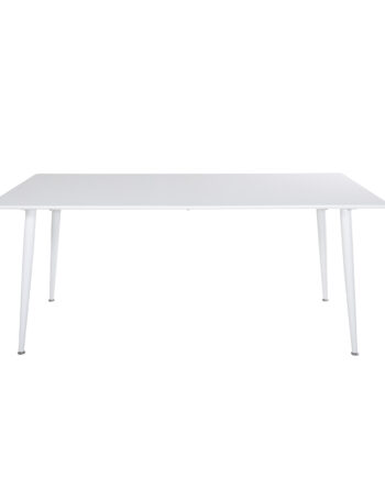 Venture Design Polar Spisebord Hvid Mdf Og Hvid Metal  180x90