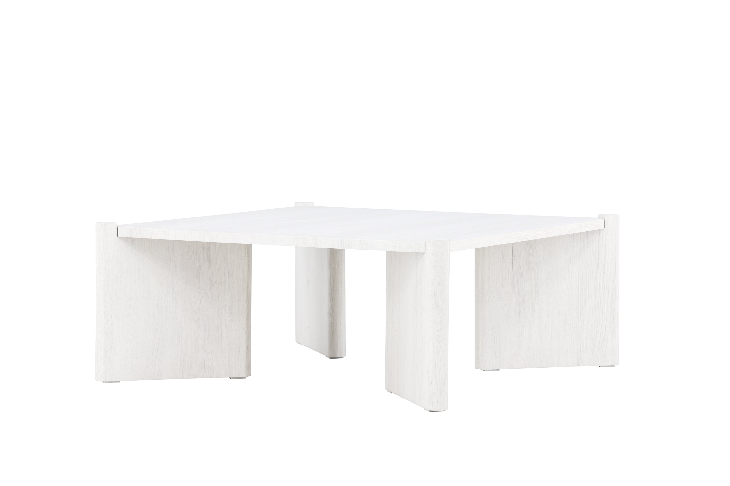 Venture Design Rogaland Sofabord  Kvadratisk Hvidvasket Mdf  100x100