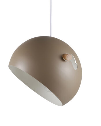 Venture Design Tubbie Loftlampe Natur Træ Og Beige Jern