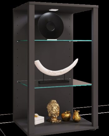 Vitrineskab     90      52      44 Cm  Antracit