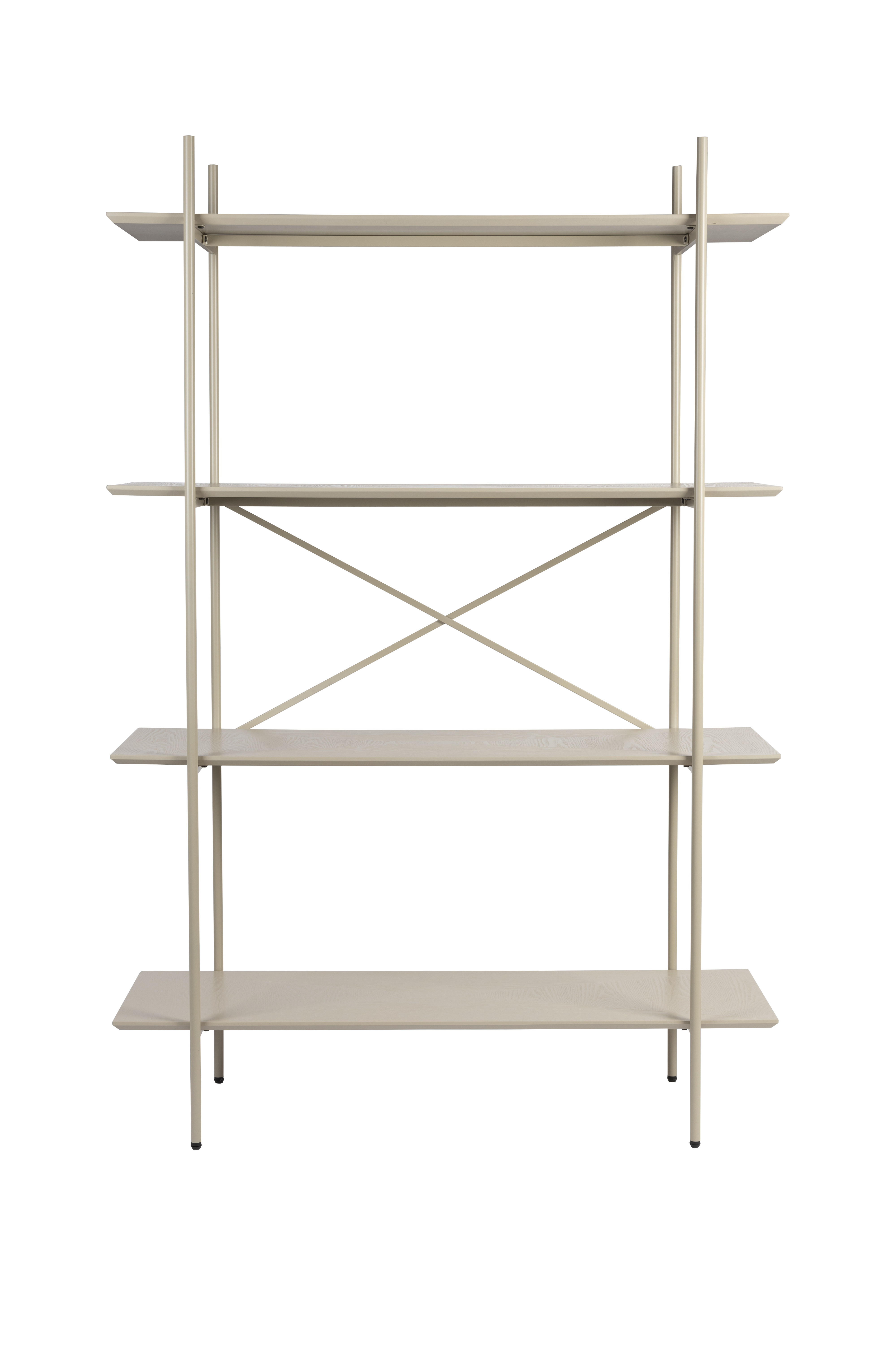 White Label Living Marcio Reol       Hylder Beige Mdf Og Metal