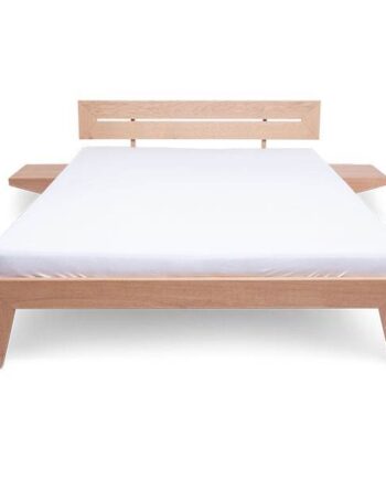 Wood Zone Wz 20 Sengeramme   Massiv Egetræ 180   200 Cm  : Erling Christensen Møbler