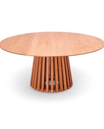 Wood Zone Wz 12 Spisebord ø120 Cm Eg   Rmc Naturel  : Erling Christensen Møbler