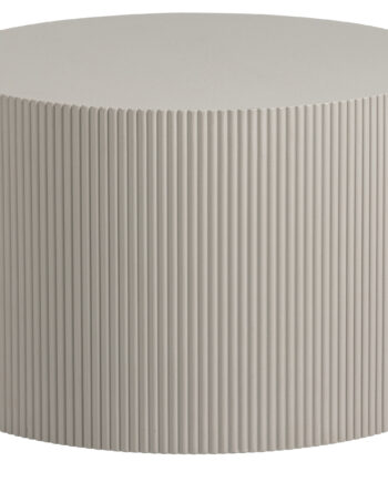 Woood Exclusive Sanne Sidebord  Rund Antik Beige Mdf  ø60