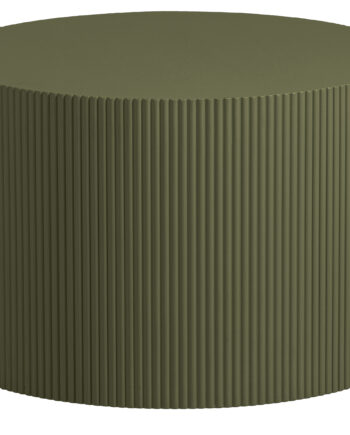 Woood Exclusive Sanne Sidebord  Rund Army Grøn Mdf  ø60