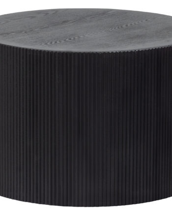 Woood Exclusive Sanne Sidebord  Rund Sort Mdf  ø60