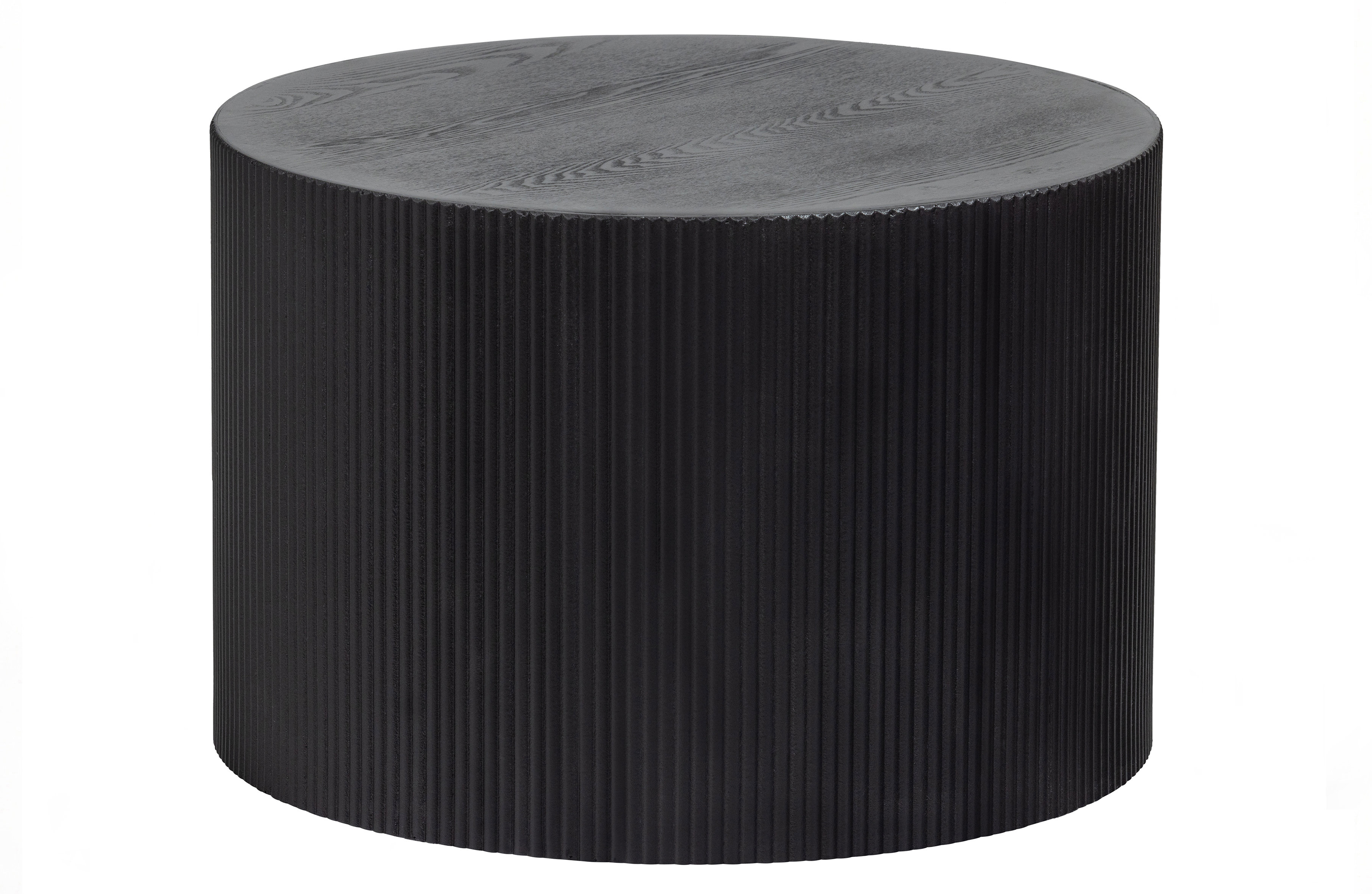 Woood Exclusive Sanne Sidebord  Rund Sort Mdf  ø60