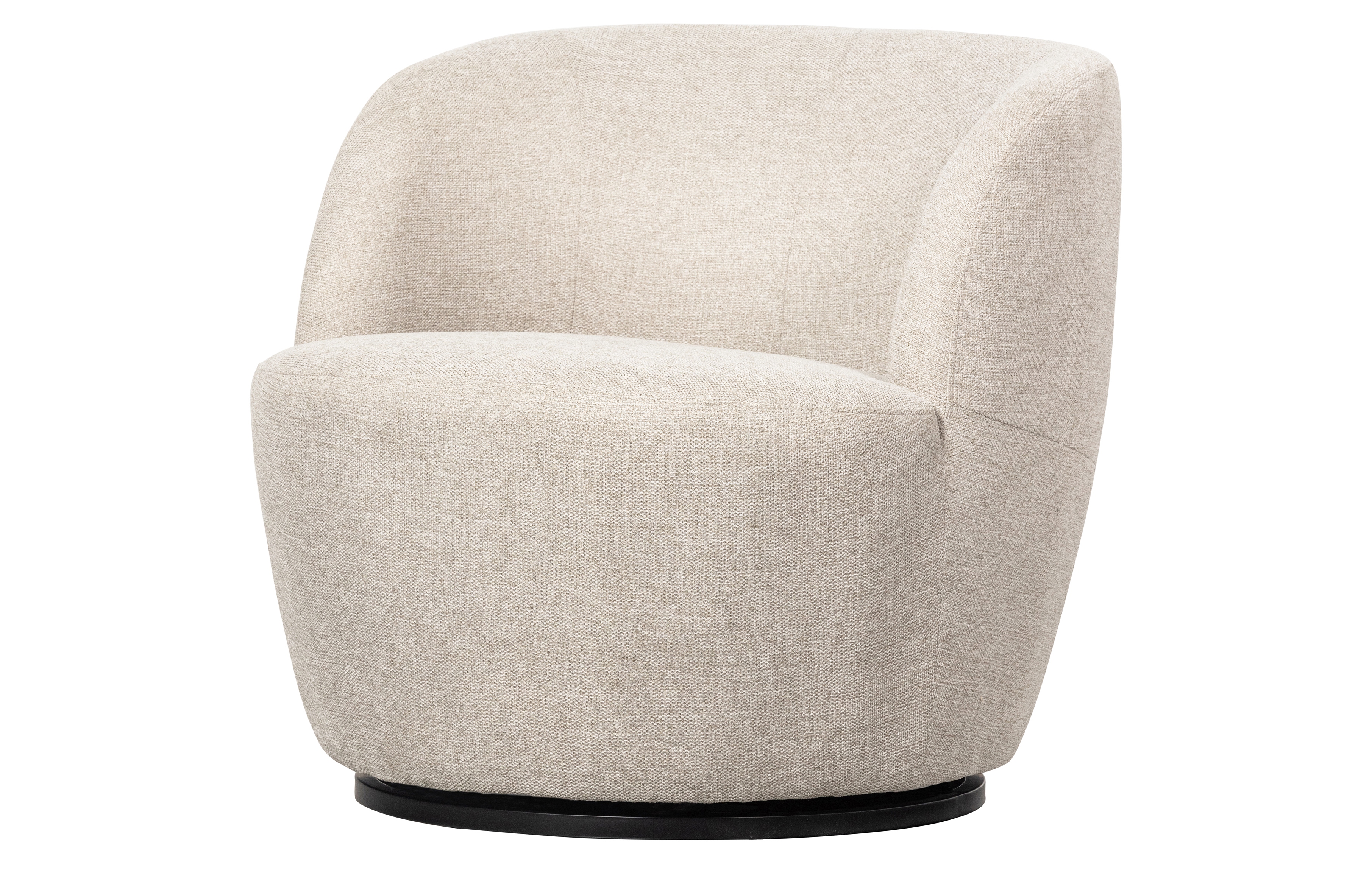 Woood Exclusive Serra Drejestol Offwhite Polyester
