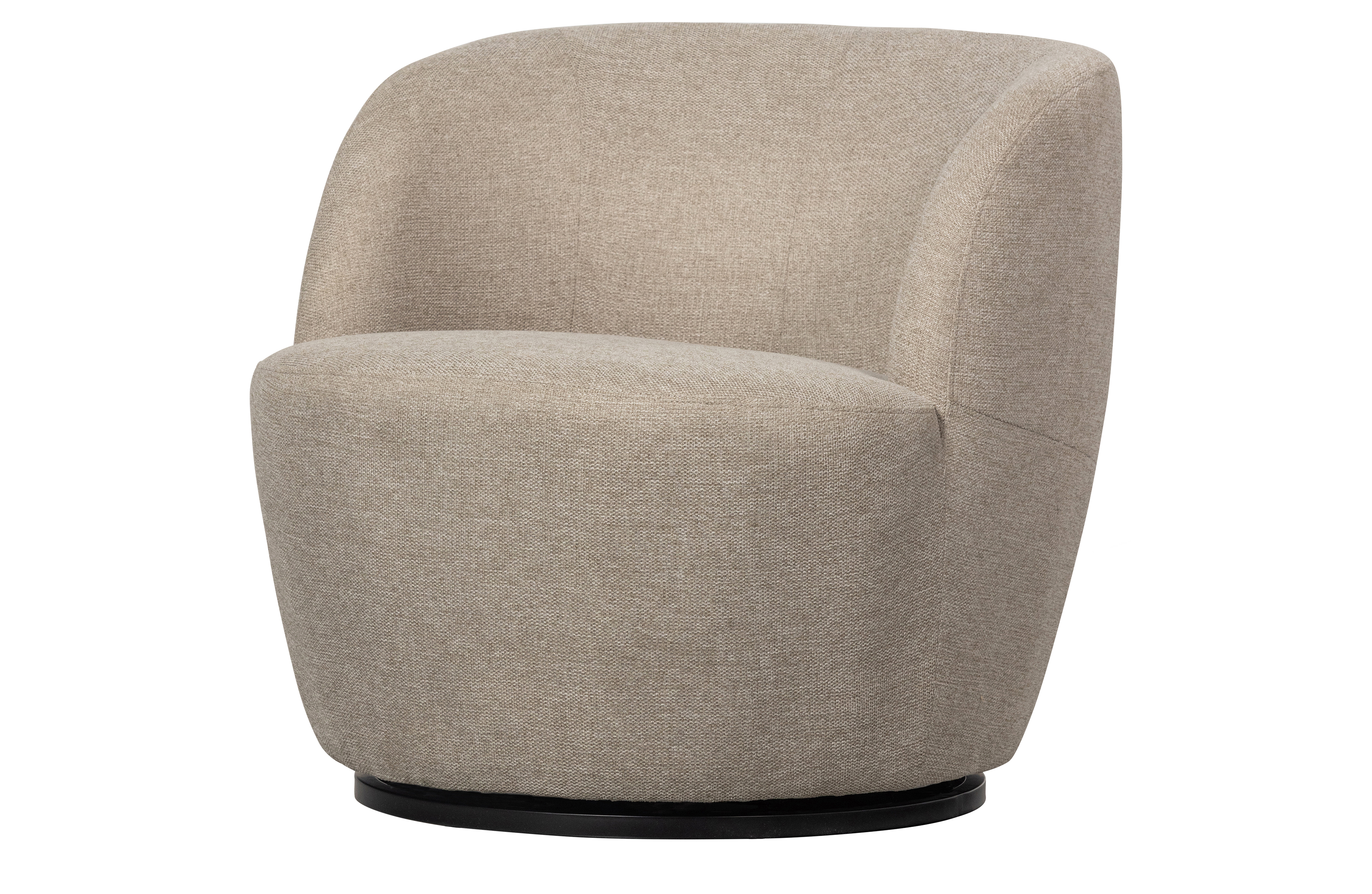 Woood Exclusive Serra Drejestol Sand Polyester